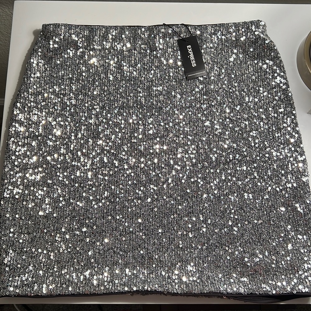 Sequin Mini skirt